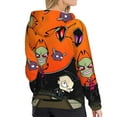 thumbnail image 2 of Invader Zim Sweatshirt For Womens Fashion Hoodies Pullover Athletic Daily Hoody Hooded Clothing Gift Large, 2 of 7