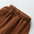 thumbnail image 5 of Infant Baby Boy Clothes Bear Style Long Sleeve Romper + Pants + Hat 3PCS Outfits Set Brown, 5 of 6