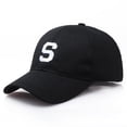 thumbnail image 1 of Gorra de béisbol de algodón con forma de camionero, tamaño ajustable, para adulto, 1 of 4