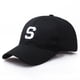 thumbnail image 1 of Gorra de béisbol de algodón con forma de camionero, tamaño ajustable, para adulto, 1 of 4