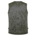 thumbnail image 4 of Men"s Outdoor Vest Leisure Jacket Lightweight Vest With Zip Many Pockets Multi-color Optional, 4 of 5
