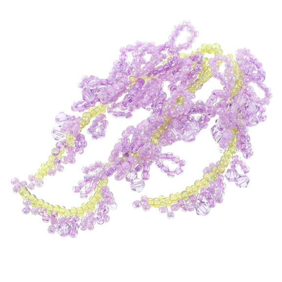 LOLIPPYY Traditional Chinese Style Purple Wisteria Flower Hair Ornament for DIY Accessories