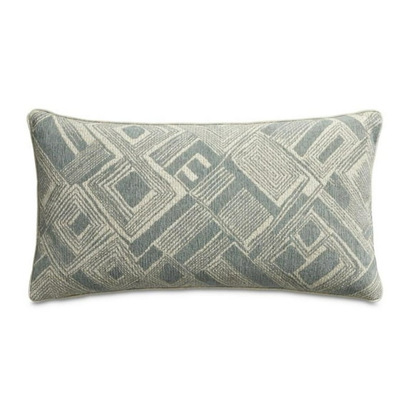 Renue Moro 13" x 24" Oblong Pillow - Mineral Blue in Set of 2