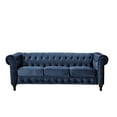 thumbnail image 5 of Uspridefurniture Fender 3 Pcs Living Room Set, Chair Coveseat Sofa,Blue, 5 of 6
