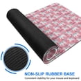 thumbnail image 6 of Long Mouse Pads for Desk,Pink Unicorn Rainbow Pattern Desk Mats on Top Of Desks, Desk Mouse Pad Extra Large with 3mm Non-Slip Base and Stitched Edge for Gaming,Office,Work,Home 47.3"x23.6", 6 of 6