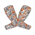 thumbnail image 2 of Balery Vintage Blue Fox Family A Cooling Arm Sleeves for Men & Women – Breathable, Moisture-Wicking Arm Sleeves for Women, Men & Kids, 2 of 8