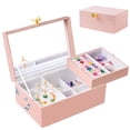 thumbnail image 1 of Caja Musical para Joyas, Estuche Organizdor Bailarina Almacenaje de Joyerías para Niñas Chicas Ballerina Music Jewelry Storage Box (Rosa), 1 of 8