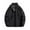 Black Jacket for Men, variant on Men's Stand Collar Fleece Jacket Zip-Front Lightweight Warm Outerwear for Daily & Outdoor Wear Black L