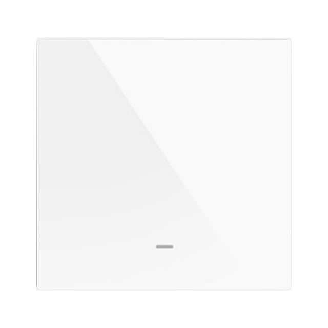 Mistaha Wireless Wi-Fi Smart Switch Light Switch Push Button ZigBee Switch Voice Control, Smart Life APP Control, Touch Control Compatible with Home Schedule, Timer, Countdown Needs Neutral Wire