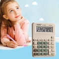 thumbnail image 2 of CASAFUN Desktop Calculator Large LCD Display 10 Digit Number Big Button Tax Financial Accounting Calculator, Battery and Solar Powered for Desk Office Home Business Use back to School Supplies, 2 of 7