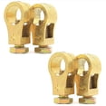 thumbnail image 1 of HUGFEGWE Pure Copper Battery Terminal Connectors Kit - Universal Negative and Positive Car Battery Cable Terminal Clamps Connectors for Car Van Carts Boat - Upgrade Car Battery Terminal Clips, 1 of 7