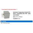 thumbnail image 2 of Automatic Temperature Control ATC Relay - Compatible with 1998 - 2002 Isuzu Rodeo 1999 2000 2001, 2 of 2