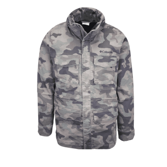 Columbia Men's Camo Tummil Pines Field Jacket (Retail $180) 316