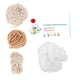 thumbnail image 4 of Kit de crochet para árbol de Navidad, adornos tejidos a mano, kits de decoración caseros para hacer beige, 4 of 9