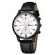 thumbnail image 1 of Reloj de cuarzo para hombre, relojes de moda para hombre, reloj de pulsera analógico de cuarzo de aleación militar de cuero para hombre, relojes de negocios, reloj, 1 of 3