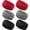 6 Pcs: Black, Light Gray, Jujube Red, variant on 6 Pcs Knit Ear Warmer Headband for Women Fuzzy Wool Fleece Lined Elastic Turban Head Wrap Winter Accessories for Women Cold Weather