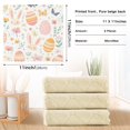 thumbnail image 6 of Yayeee 6 Pack Kitchen Dishcloths for Washing Dishes Soft Absorbent Microfiber Towels, Pink Easter Eggs, 6 of 9