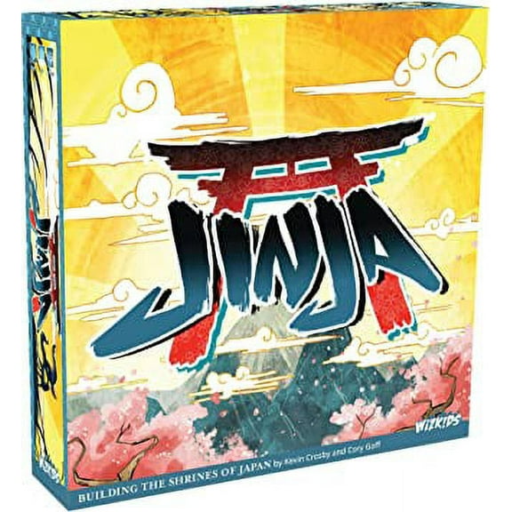 Jinja - Board Game, Build Shrines Across Japan, Ages 12 , 2-5 Players