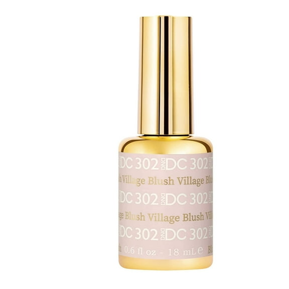 DND DC 302 BLUSH VILLAGE - Gel Polish, 0.6 Ounce