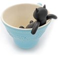 thumbnail image 3 of Silicone Tea Infuser, Tea Strainer for Loose Leaf, Max Temp. 446℉, BPA-free (black cat), 3 of 4