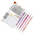 thumbnail image 3 of 1 Set of Professional Dotting Tools Convenient Nail Tools Wear-resistant Nail Brushes, 3 of 7