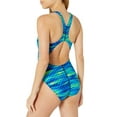 thumbnail image 2 of Tyr Women's Castaway Maxfit Swimsuit  Blue/Green Size 34, 2 of 2
