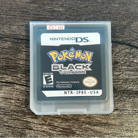 Pokemon Black Version for Nintendo DS NDS 3DS US Game Card 2011 USA Seller Mint