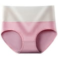 thumbnail image 4 of ShomPort Cotton Panties for Women High Waisted Stretchy Briefs Soft Color Blocked Hipster Underwear, 4 of 6