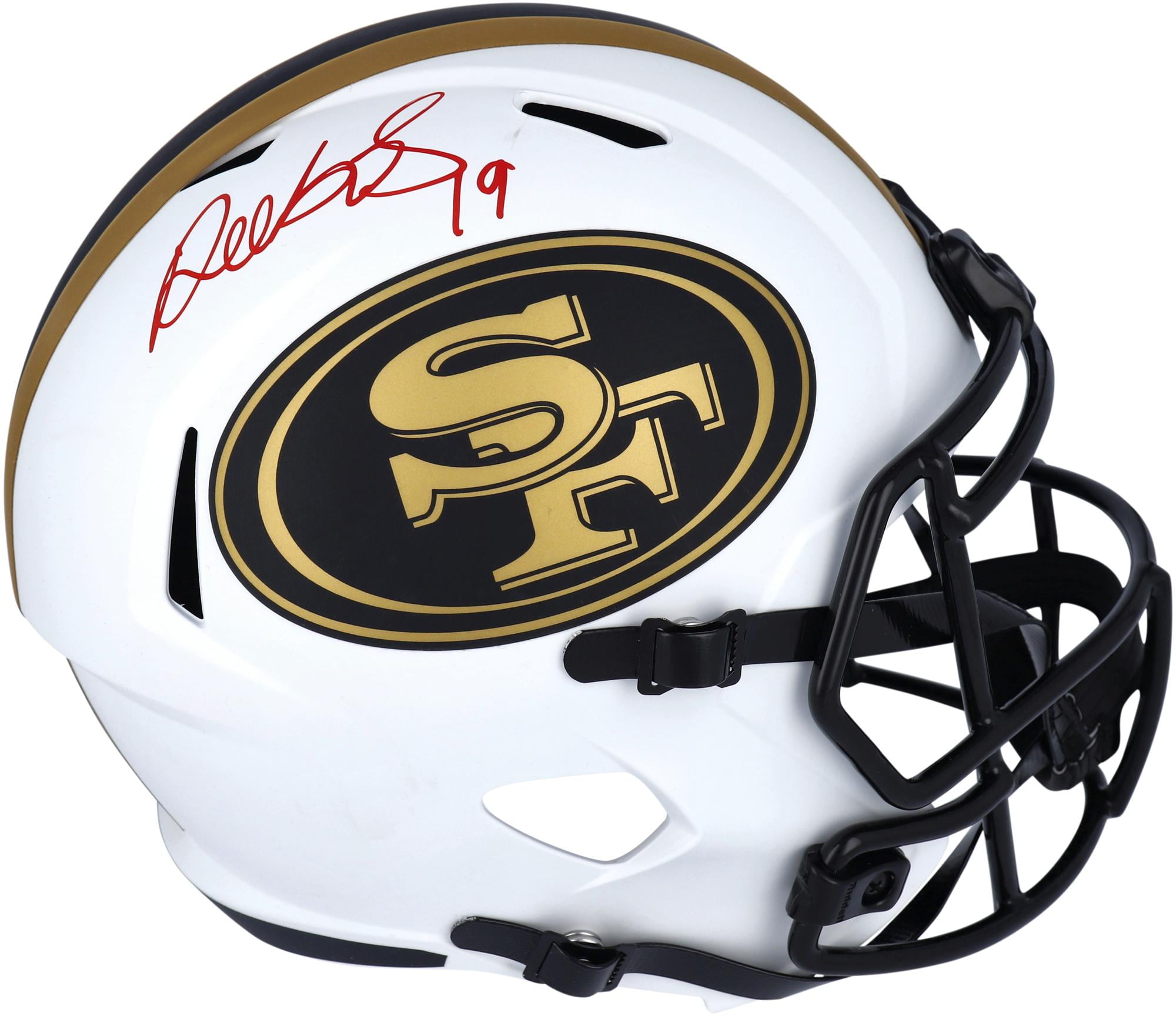 Riddell San Francisco 49ers 2020 Black Speed Replica Full Size Football Helmet 