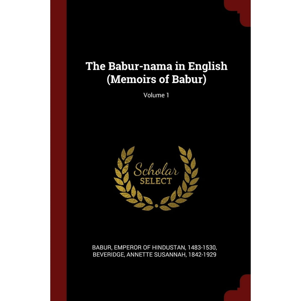 autobiography of babur in english