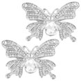thumbnail image 1 of a polished and professional product description for **Rhinestone Butterfly Shoe Clips**:\n\n \n\n### **Elegant Rhinestone Butterfly Shoe Clips for, 1 of 1