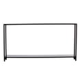 thumbnail image 2 of Bergen Narrow Metal Console Table - Black, 2 of 5