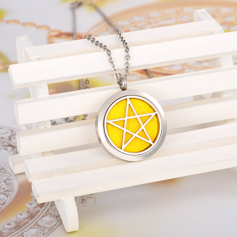 HooAMI Butterfly Essential Oils Aromatherapy Diffuser Locket Necklace HooAMI Butterfly Essential Oils Aromatherapy Diffuser Locket Necklace