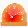thumbnail image 3 of Hariumiu Modern Wall Clock Sure Here's A Product Title for 12 Battery Operated Wall Clock Modern Frameless Wall Clock Tempered Glass Quiet Quartz Movement, 3 of 11