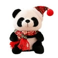 thumbnail image 3 of Panda Toys Christmas Cute Christmas Panda Souvenirs The Choice For All Ages Soft And Cute Toys Collectible Holiday Decorations. Pillow Case Home Decor, 3 of 7