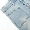 thumbnail image 6 of KIDSCOOL SPACE Girls Flare Jeans,Little Girl Bell Bottom Summer Denim Pants,4-5 Years, 6 of 7