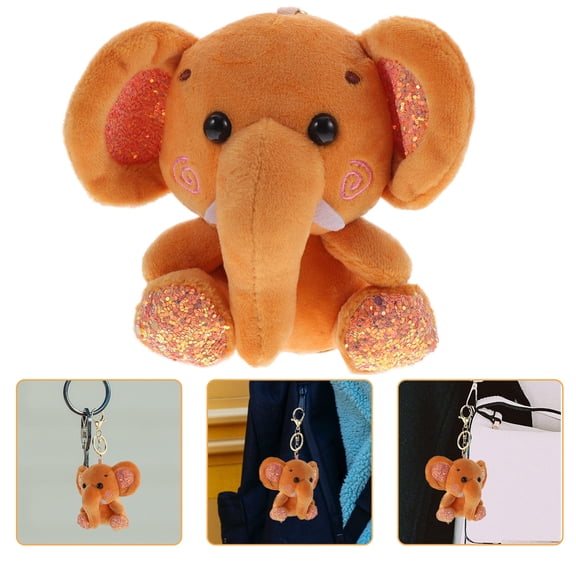 LULULION 1Set Plush Toy Elephant Stuffed Animal Keychain on Valentines Day