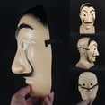 thumbnail image 4 of leyfeng Mascarilla facial La Casa De Papel Máscara Salvador Dali Mascara Masque Money Heist Cosplay Props, 4 of 8