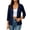 49# Navy, variant on Floral Lace Cardigans for Womens Casual Lightweight V Neck 3/4 Sleeve Open Front Cardigan Jackets (S,Navy)