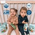 thumbnail image 6 of Amara Organic Smoothie Melts, Mighty Sweet Greens, Baby & Toddler Snacks, No Added Sugar, Stage 2, 1 oz Bag, 6 of 7