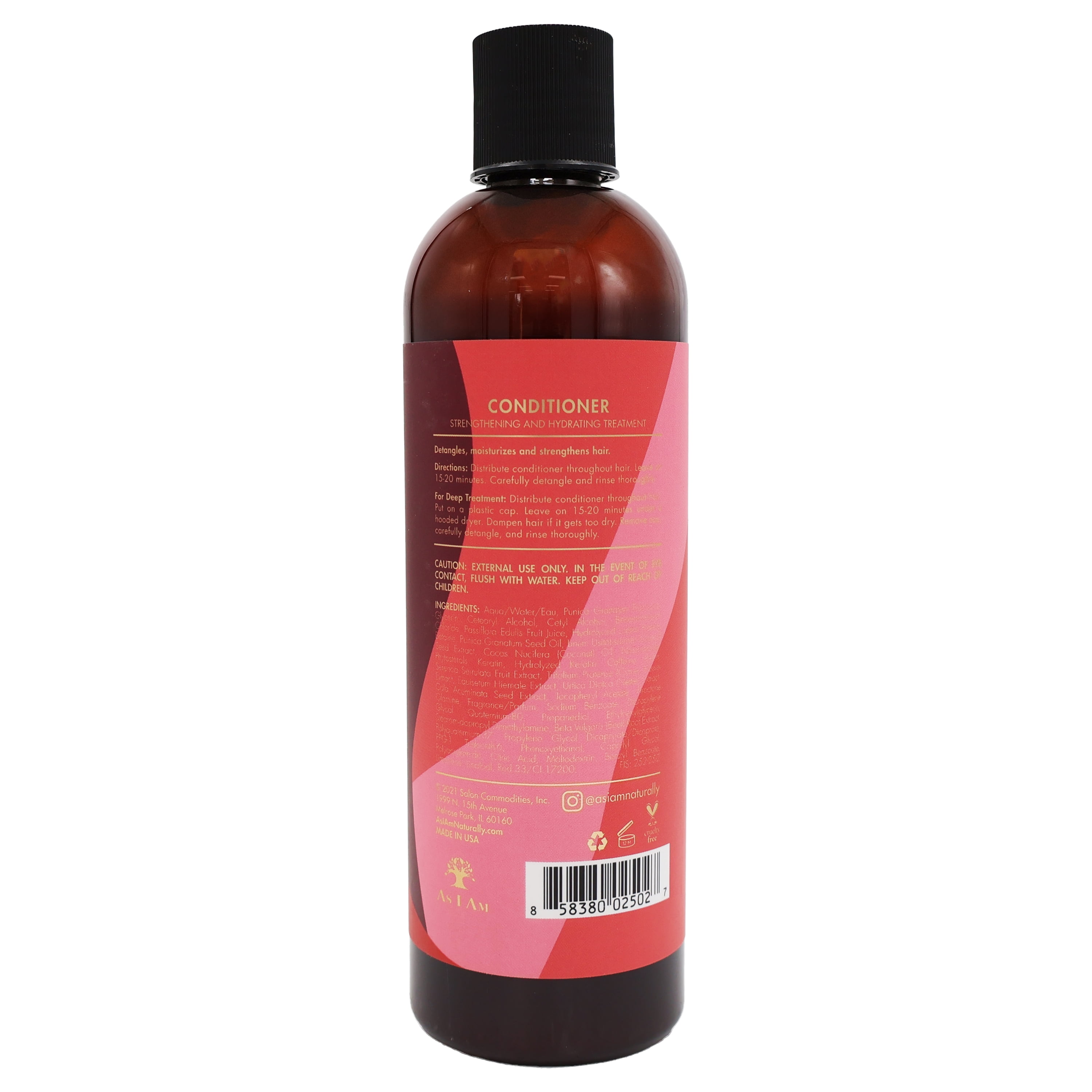 As I Am Long and Luxe GroYogurt Leave-in Conditioner, 8 Oz., Pack of 2