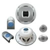 Lanzar 500 Watts 6.5" 2-Way Marine Component System (White Color)