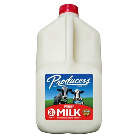 Producers Vitamin D Whole Unflavored Milk, 1 Gallon