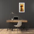 thumbnail image 3 of Welby 9x14 White Modern Wood Framed Museum Art Print Titled - Orange Sunrise, 3 of 4