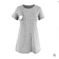thumbnail image 3 of T-shirts de Maternité d'Été pour Femmes, Nouvelle Mode, pour Femmes Enceintes, Col Rond, Manches Courtes, T-Shirt de Grossesse en Coton, T-Shirt d'Allaitement, 3 of 4