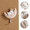 Pink, variant on 2Pcs Wall Mounted Hooks, Rabbit Shaped Self Adhesive Punch Free Hanging Utility Organizer Decorative Storage Solution for Bedroom Kitchen Sky Blue
