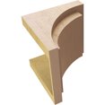 thumbnail image 6 of 11"W x 11"D x 11"H Wide Rivera Rough Cedar Woodgrain TimberThane Corbel, Primed Tan, 6 of 6