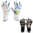 thumbnail image 2 of Guantes de portero de látex para adultos y adolescentes, protección profesional de fútbol, engrosada Fivean unisex, 2 of 2