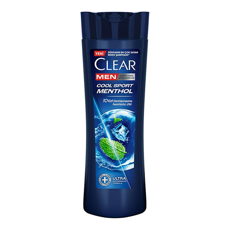 Clear Men Anti Dandruff Shampoo Cool Sport Menthol Refreshing Menthol Effect 350 ml