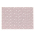 thumbnail image 1 of Pink and White Cutting Board, Pattern of Fish Bones Skeletons with Little Hearts Abstract Scene, Decorative Tempered Glass Cutting and Serving Board, in 3 Sizes, by Ambesonne, 1 of 2